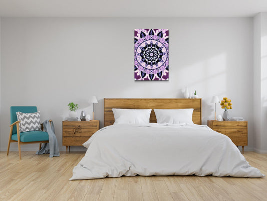 Diamond Painting - Lilla Mandala