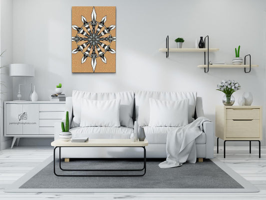 Diamond Painting - Sværdmandalaen