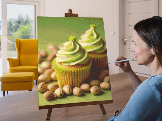 Diamond Painting - Dubai chokoladecupcakes