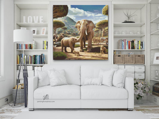 Diamond Painting - Dyre verden 2