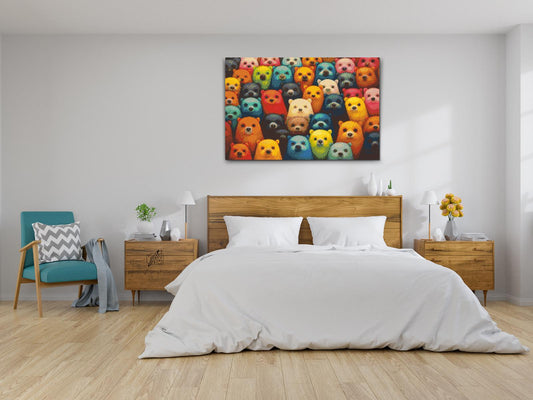 Diamond Painting - Bjørne, uanset hvor man kigger
