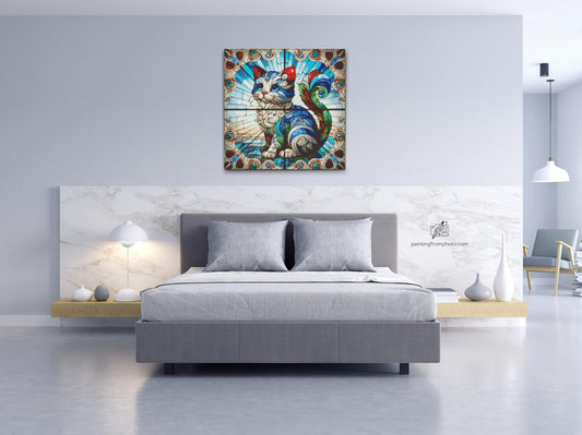Diamond Painting - Glasmosaik-killing