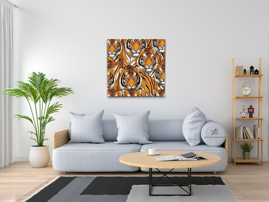 Diamond Painting - Tigerhoveder