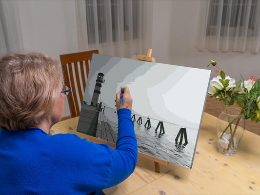 Paint by Numbers - Neusiedl-søen