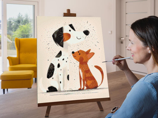 Diamond Painting - Kæledyr