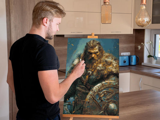 Diamond Painting - Viking – nordisk kriger