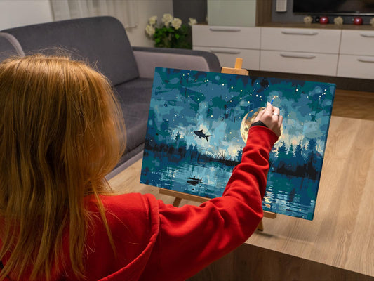 Paint by Numbers - Fiskene