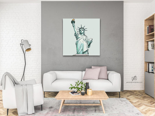 Diamond Painting - Frihedsgudinden 3