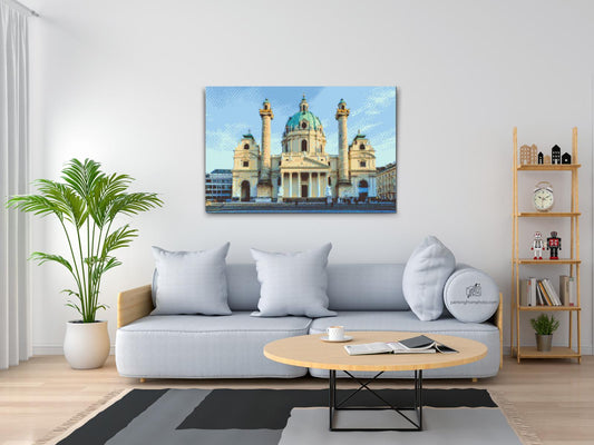 Diamond Painting - Karlskirche, Wien