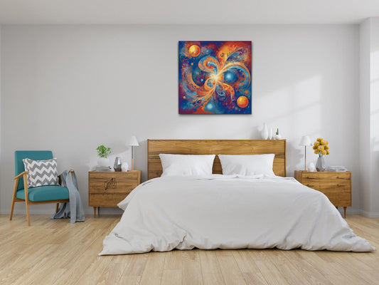 Diamond Painting - Kosmisk dans af sandformer