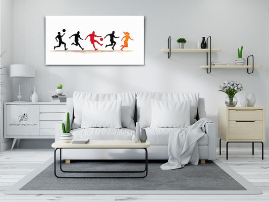 Diamond Painting - Moderne fodboldplakat