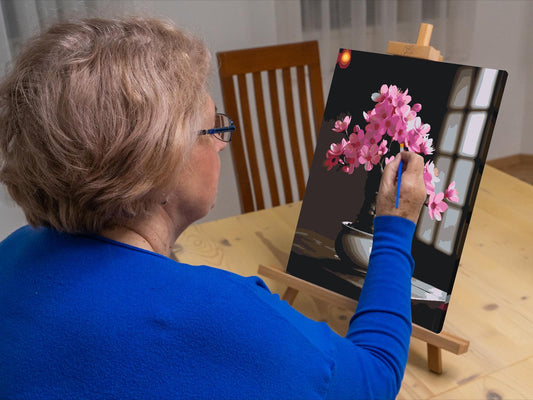 Paint by Numbers - Sakura bonsai