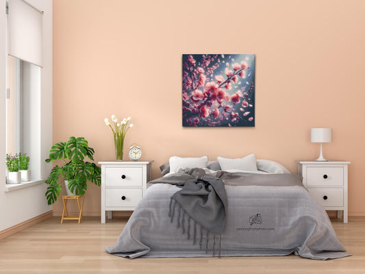 Diamond Painting - Sakura-blomster