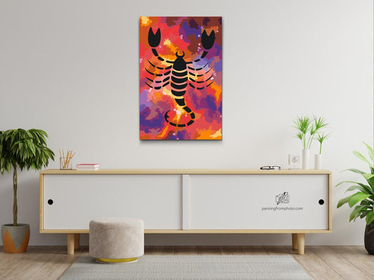 Paint by Numbers - Stjernetegn – Skorpionen