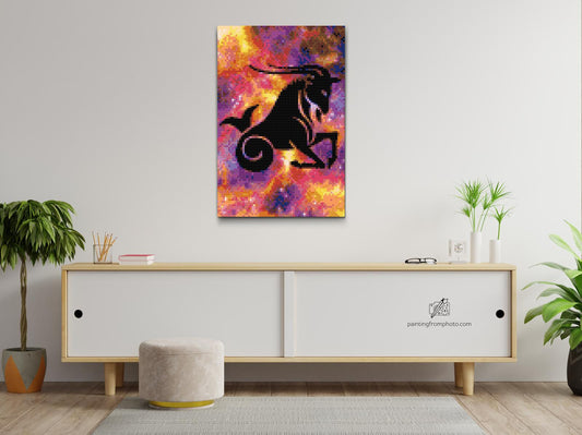 Diamond Painting - Stjernetegn – Stenbukken