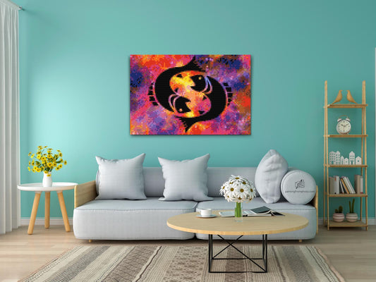 Diamond Painting - Stjernetegn – Fiskene