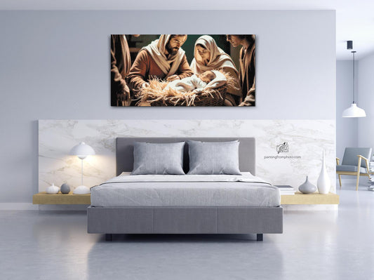 Diamond Painting - Jesu fødsel 2