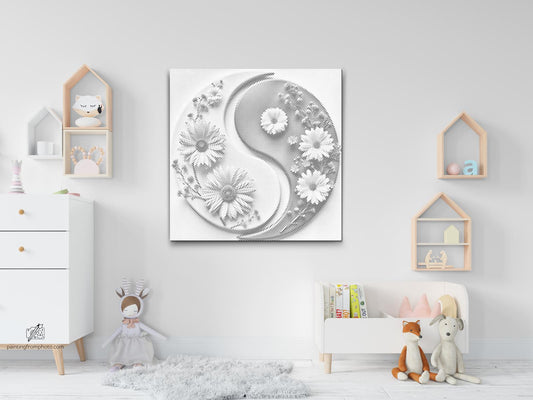 Mal-med-prikker - Jin Jang Blomster