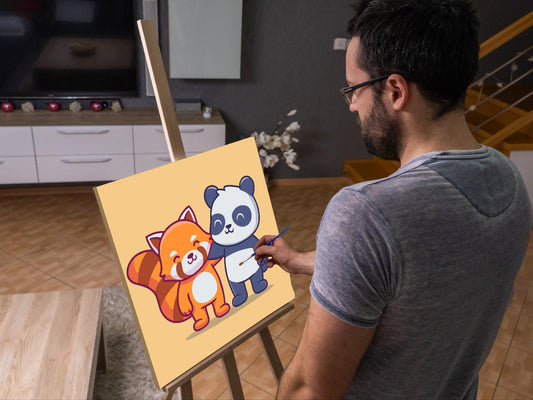 Paint by Numbers - Bedste venner