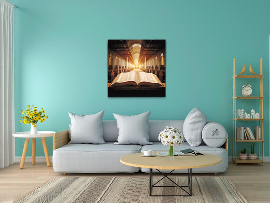 Diamond Painting - Bibelen i kirken