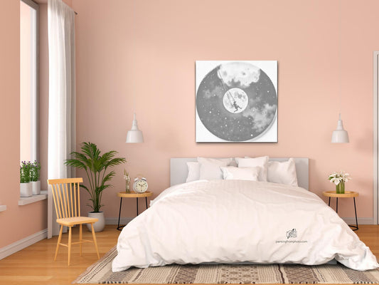 Mal-med-prikker - Vinylplade – Swing by the moon