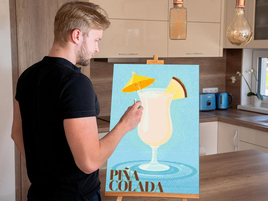 Diamond Painting - Piña colada