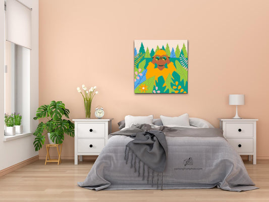 Diamond Painting - Illustration - Opdagelsesrejsende