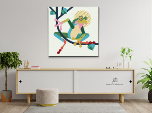 Diamond Painting - Illustration - Frø