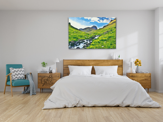 Diamond Painting - Bjergbækken