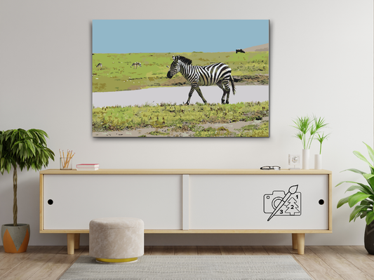 Paint by Numbers - Serengeti Nationalpark 2