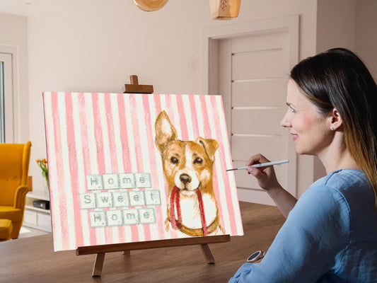 Diamond Painting - Hjem Søde Hjem