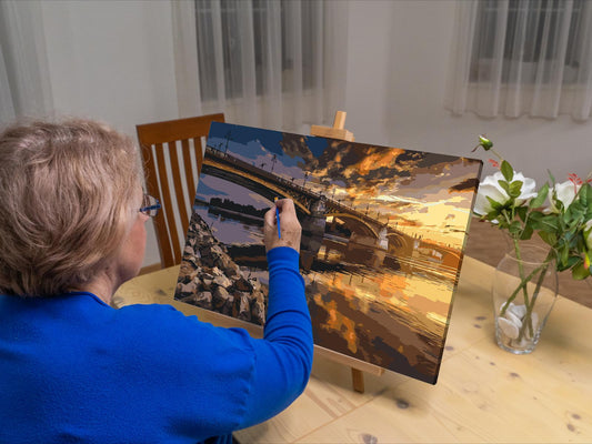 Paint by Numbers - Bro over Donau