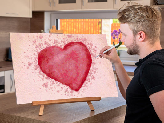 Diamond Painting - Red Heart