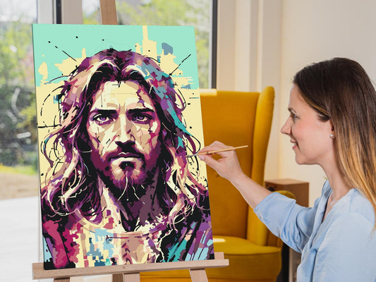 Paint by Numbers - Jesus