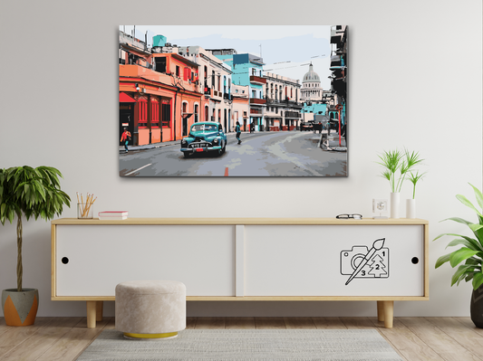 Paint by Numbers - Gamle Havana