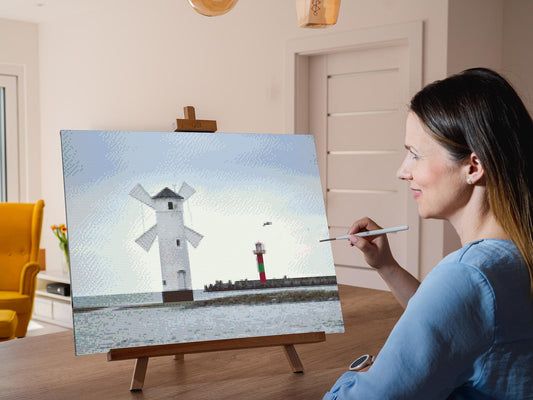Diamond Painting - Świnoujście Fyrtårn – Polen