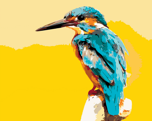 Paint by Numbers - Isfugl