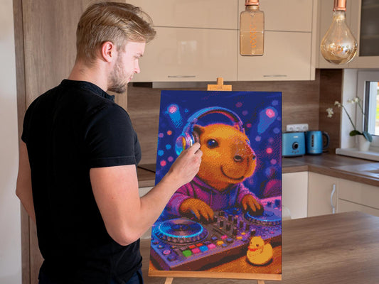 Diamond Painting - DJ capybara
