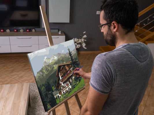 Paint by Numbers - Natur i Tannheim - Østrig