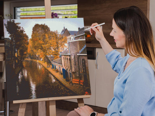 Diamond Painting - Efterår i Utrecht - Holland