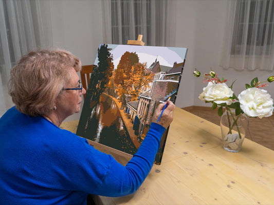 Paint by Numbers - Efterår i Utrecht - Holland