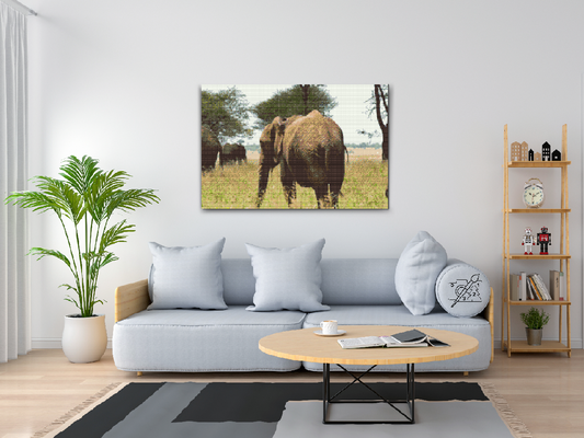 Diamond Painting - Serengeti Nationalpark