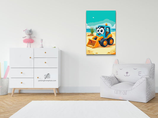 Paint by Numbers - Mini-gravmaskine til børn