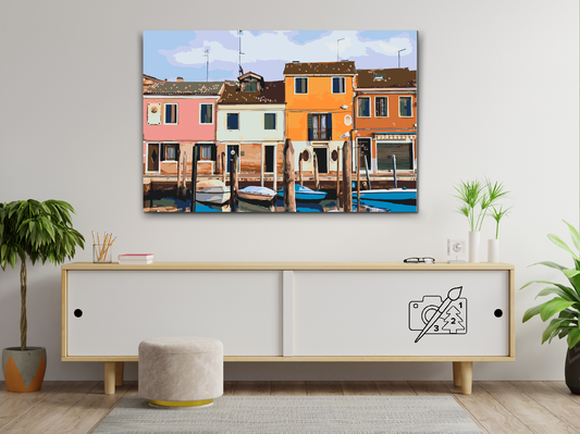 Paint by Numbers - Venedig-husene