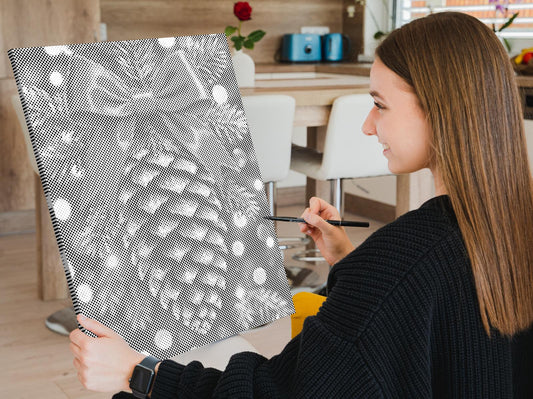 Mal-med-prikker - Julekogle