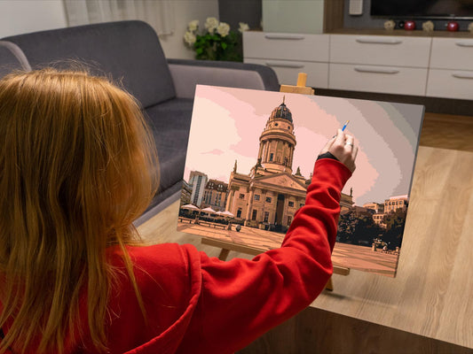 Paint by Numbers - Gendarmenmarkt-pladsen, Berlin – Tyskland