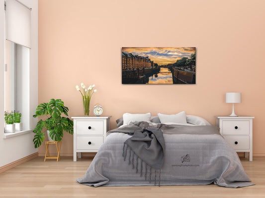 Paint by Numbers - Speicherstadt, Hamborg – Tyskland