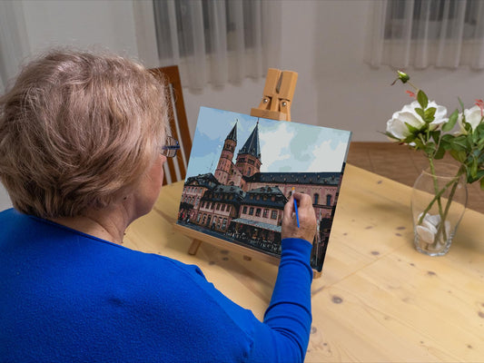 Paint by Numbers - Katedralen, Mainz – Tyskland