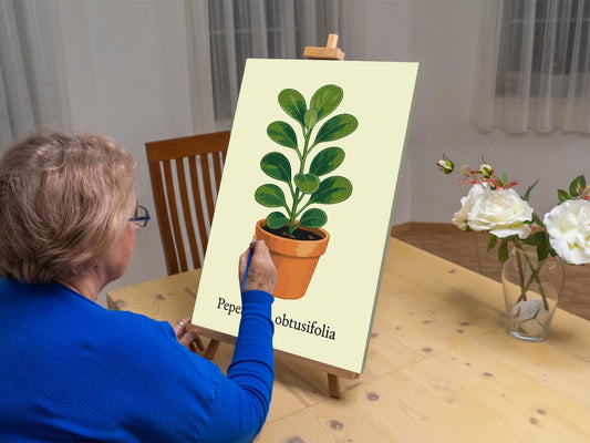 Paint by Numbers - Babygummiplante