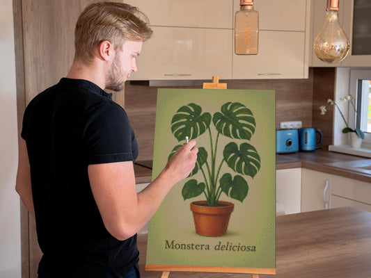 Diamond Painting - Monstera deliciosa